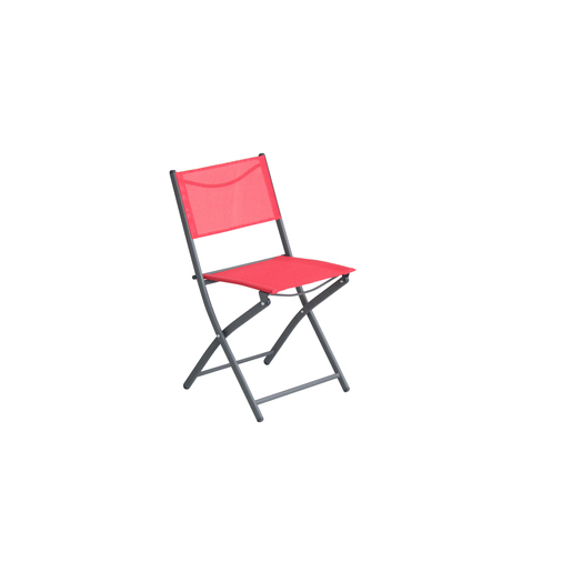 Chaise Noumea Gris Rouge Moorea Mobilier De Jardin La