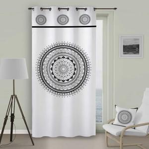 R.OEILLET 135X250 MANDALA GRIS