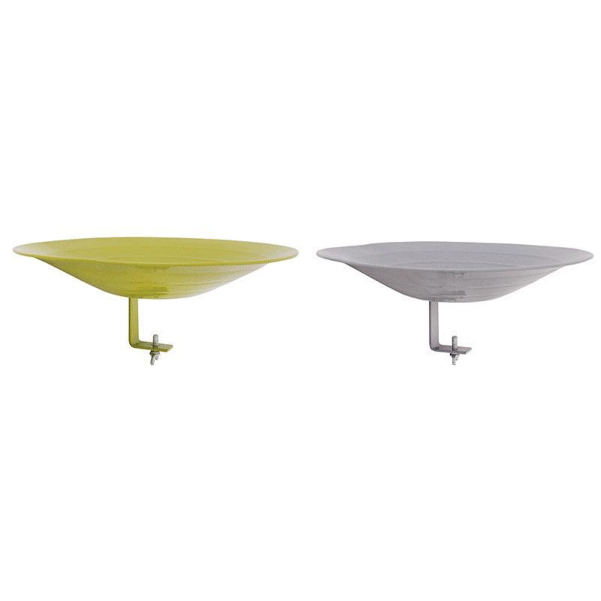 Abreuvoir pour oiseaux en acier spécial balcon - Diamètre 26 x 14 cm - Différents coloris Abreuvoir pour oiseaux en acier spécial balcon - Diamètre 26 x 14 cm - Différents coloris