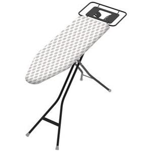 Table à repasser - Acier et coton - 114 x 36 cm  - Multicolore