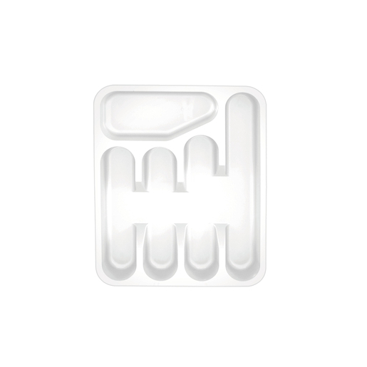 Range Couverts 34 X 27 X H 5 Cm Gris Ou Blanc Materiel De