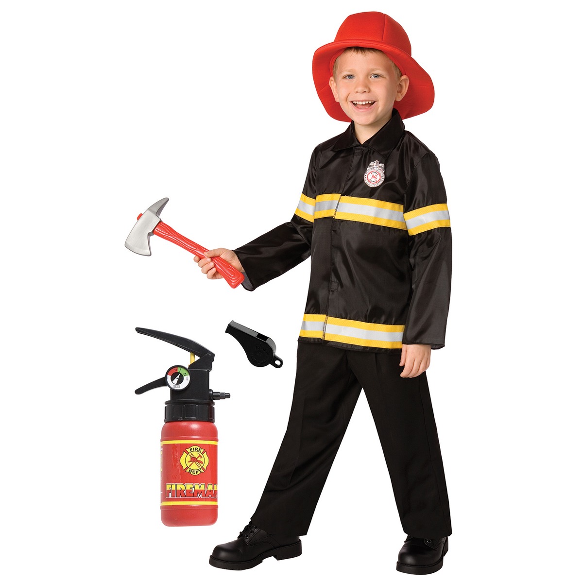Accessoires de pompier - Déguisement