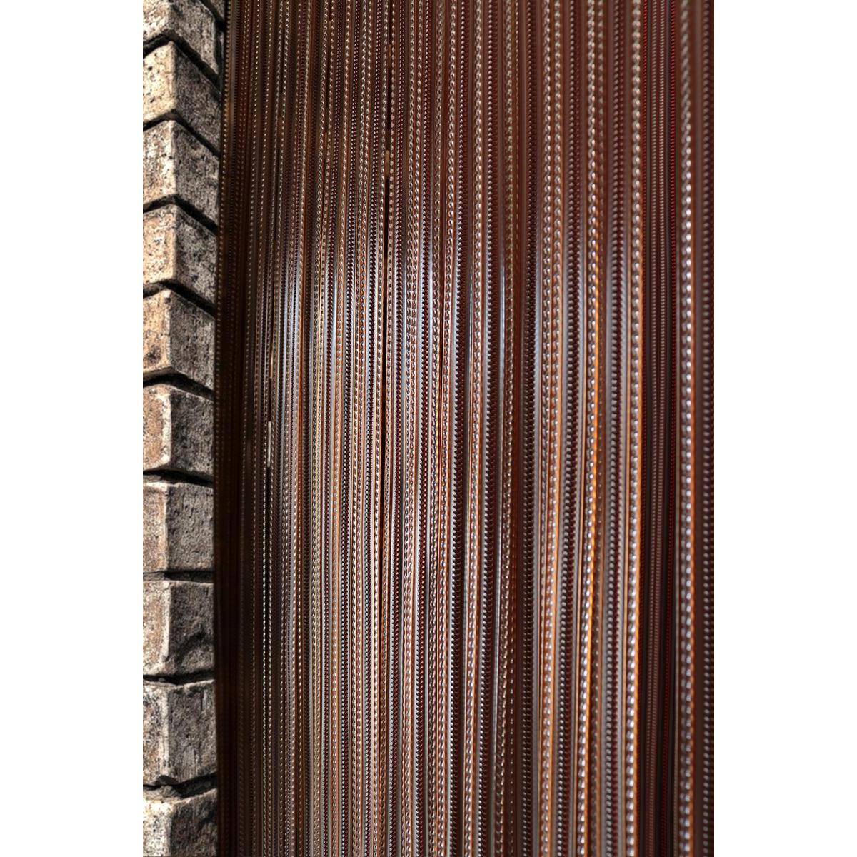Rideau - 90 x 200 cm - Marron chocolat Rideau - 90 x 200 cm - Marron chocolat