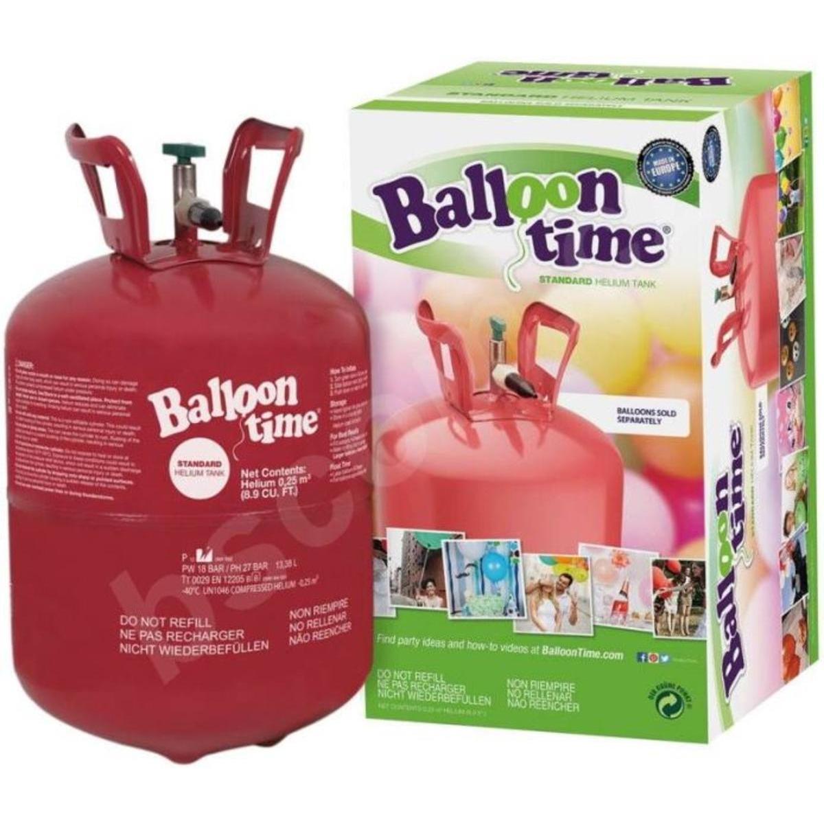 Bonbonne d'hélium pour gonflage de ballons - 7.1 L soit une