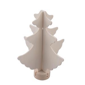 Sapin en bois à décorer