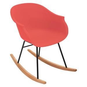 Rocking chair terracota