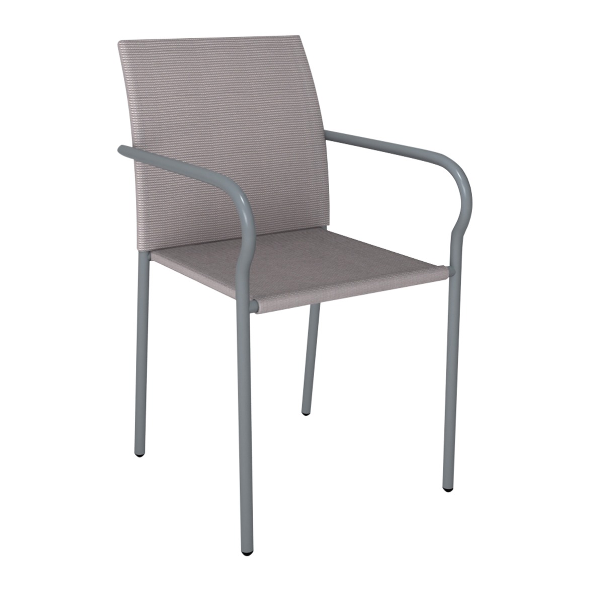 Fauteuil Miami en rotin - 74,5 x 78,3 x H 82 cm - marron taupe Fauteuil Miami en rotin - 74,5 x 78,3 x H 82 cm - marron taupe