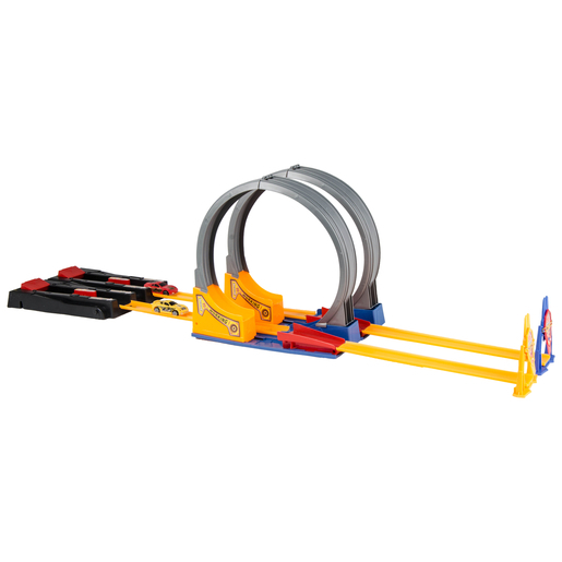 Circuit Looping 2 Voitures Plastique Multicolore Jouets