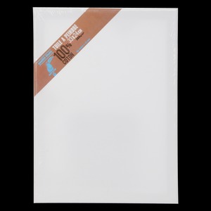 Toile à peindre en coton - 33 x 24 cm - Blanc