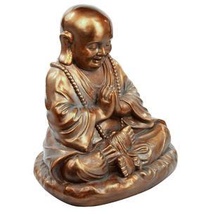Bouddha assis cuivre - H 53 cm