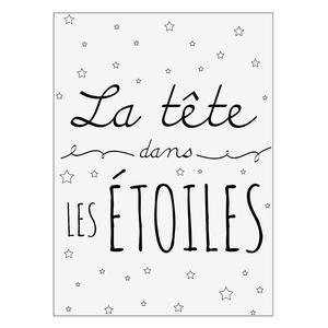 Sticker kids tete etoile 50 x 70