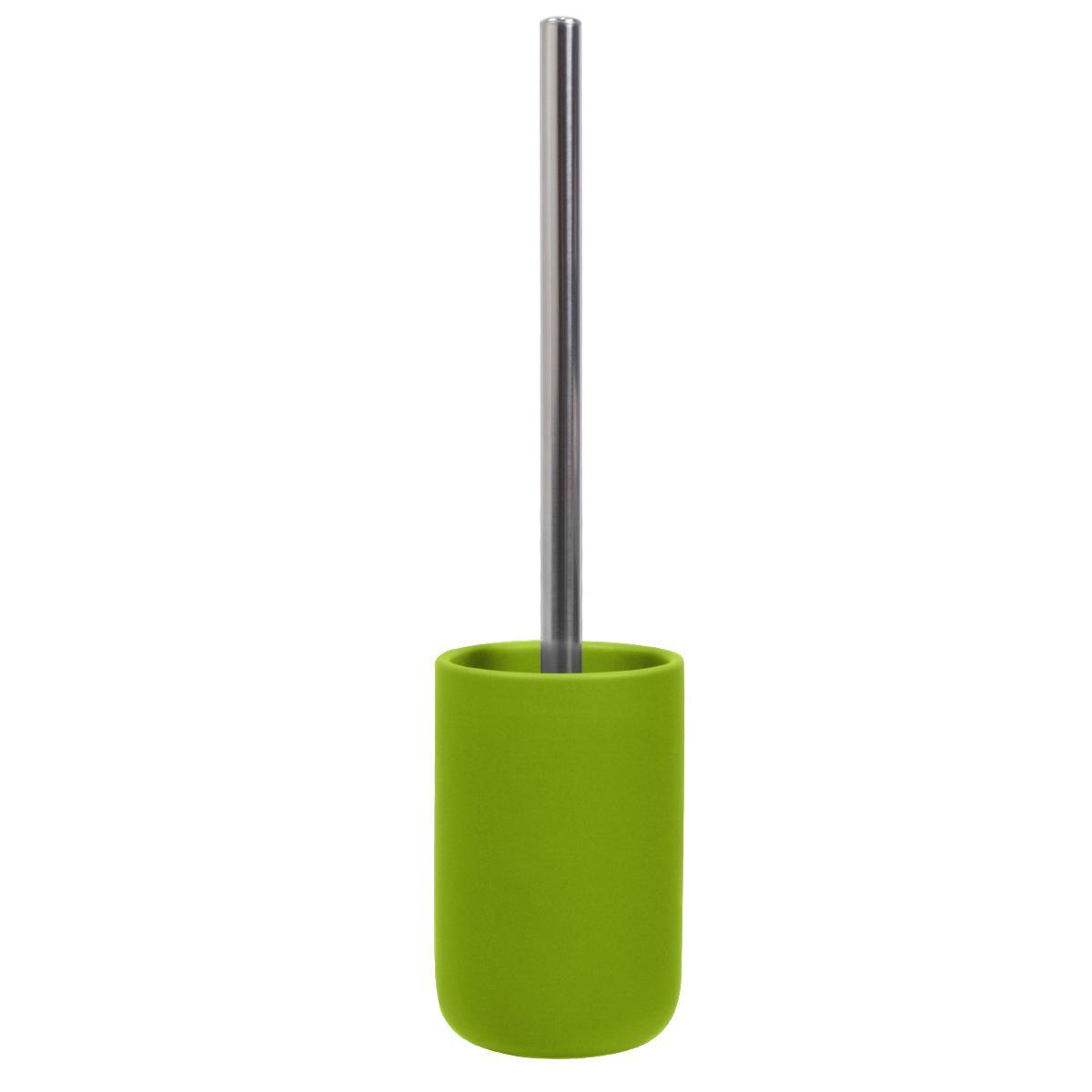Pot WC avec brosse - Vert Pot WC avec brosse - Vert