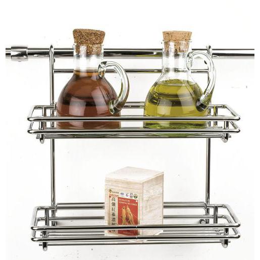 Etagere Double Acier Gris Materiel De Cuisine La Foir Fouille