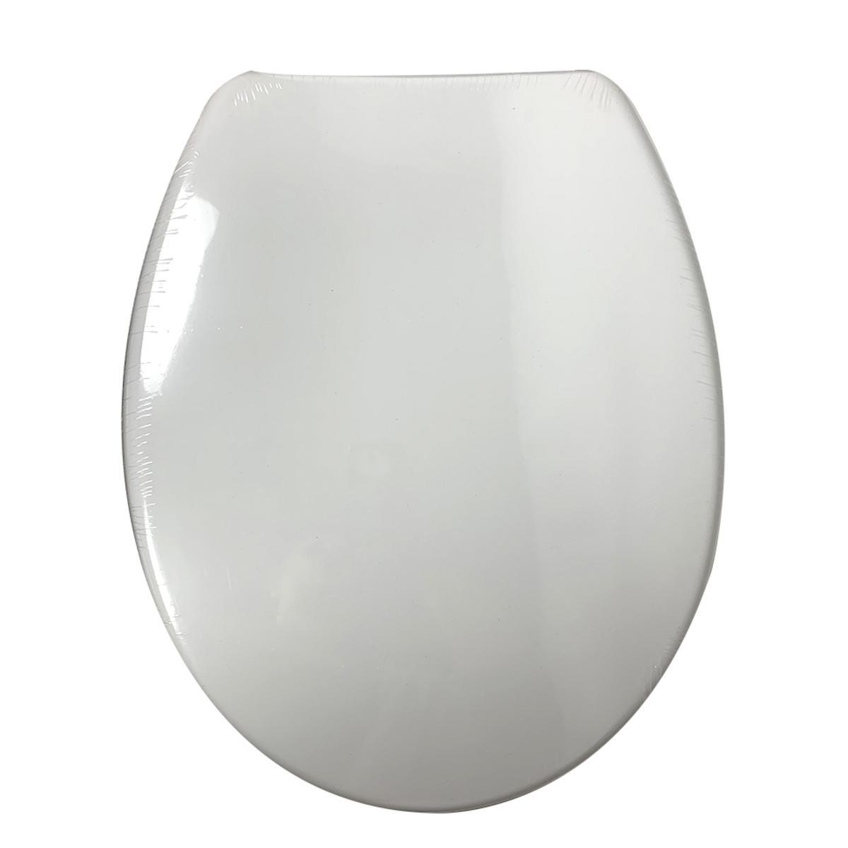 abattant wc duroplast l 44 5 x h 4 5 x l 37 5 cm blanc abattants wc et accessoires la foir fouille
