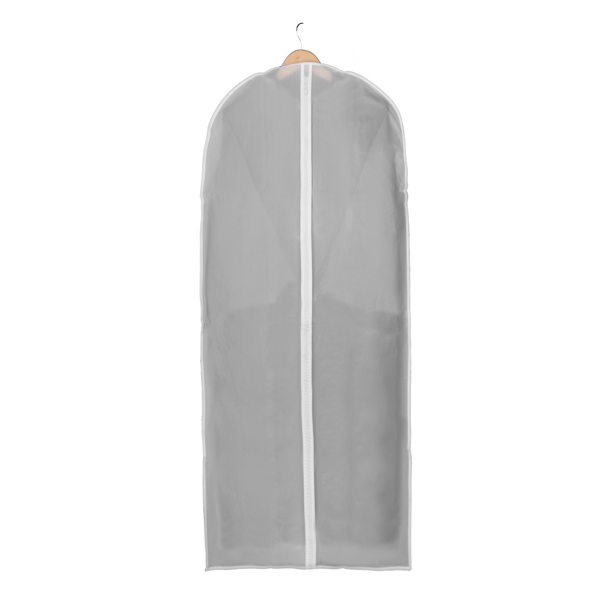Lot de 4 housses de rangement - Différentes tailles - Blanc transparent Lot de 4 housses de rangement - Différentes tailles - Blanc transparent