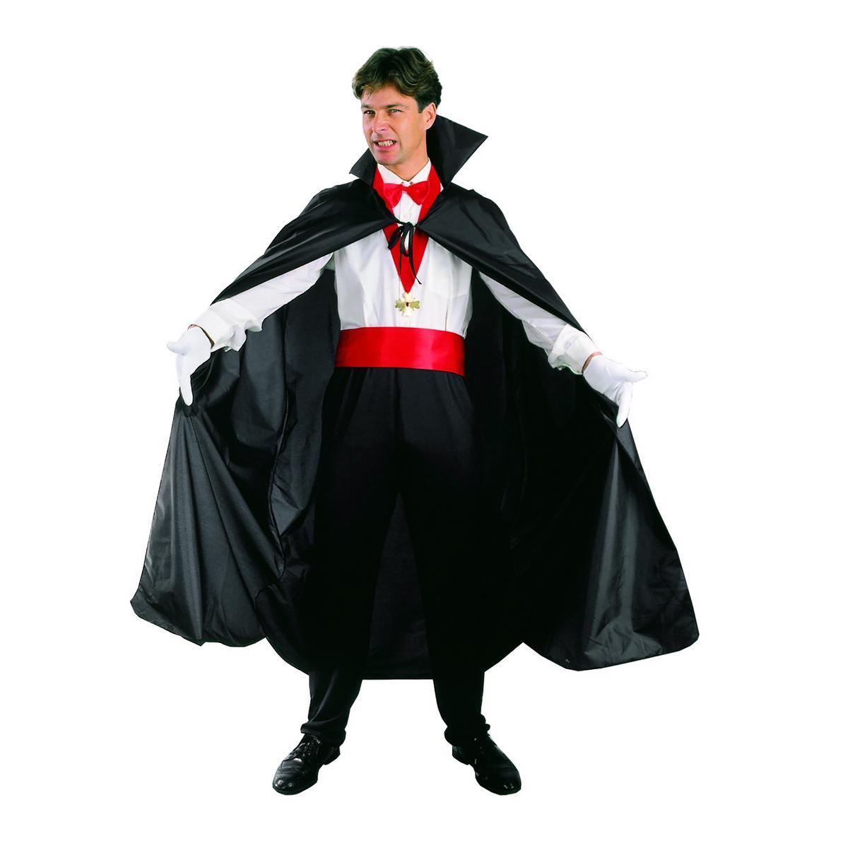 Gris-XL-150cm LAAT Halloween Cape de Vampire Cape de la sorcière Deguisement Adulte Homme Vampire Costume Carnaval Cape Accessoire Faire la fête 