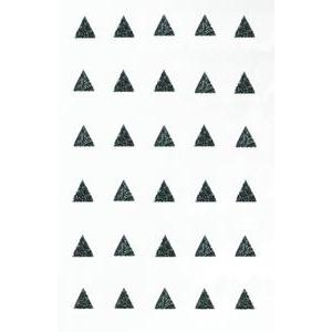 Mini transfert textile triangle - Noir