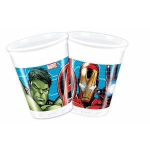 Avengers gobelets x 8 pièces