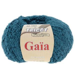 Pelote 50 g fil à tricoter Gaïa - Bleu