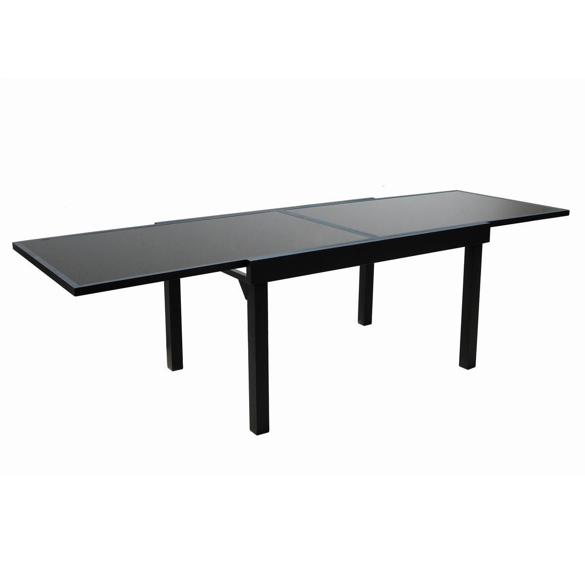 table noir tables de jardin la foir fouille