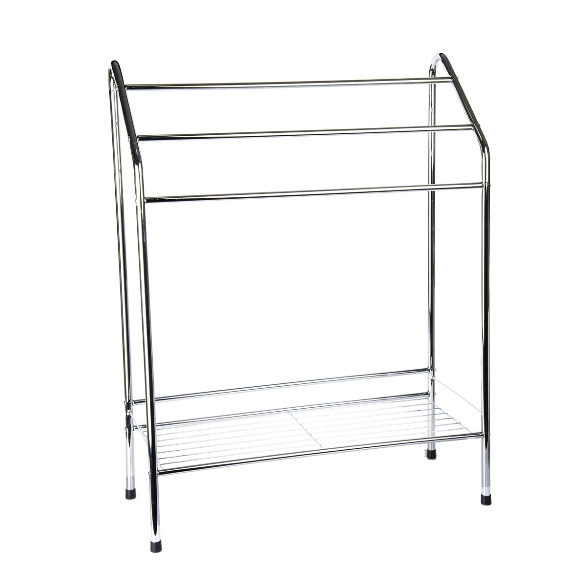 Porte Serviettes Etagere 63 X 26 X H 82 Cm Gris Meuble De Salle De Bain La Foir Fouille