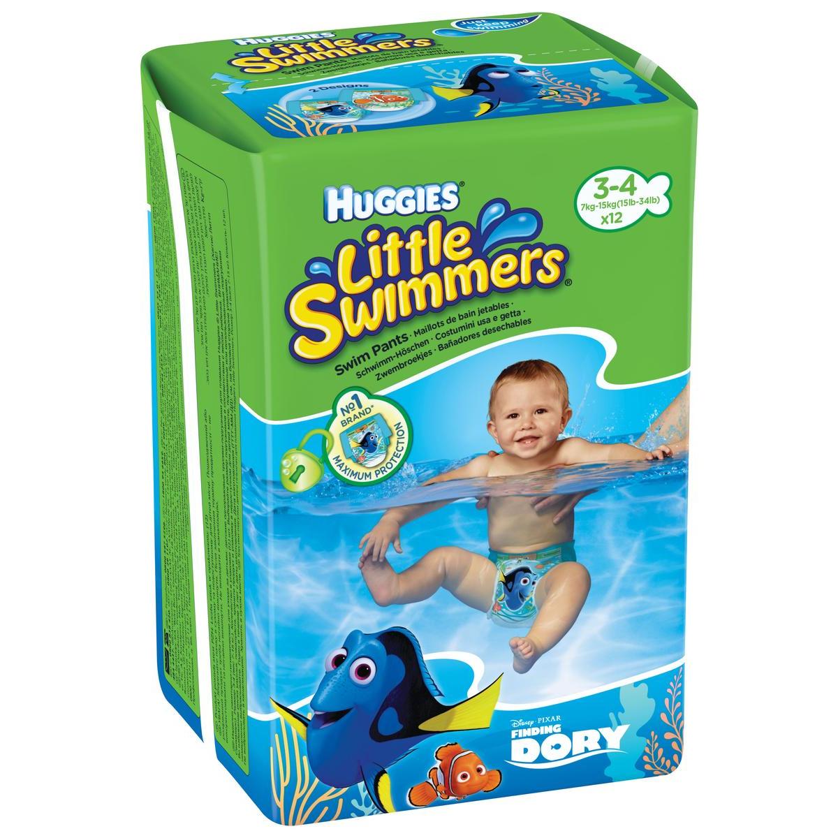 HUGGIES - Couche de bain Taille 3-4 taille 3-4 H…