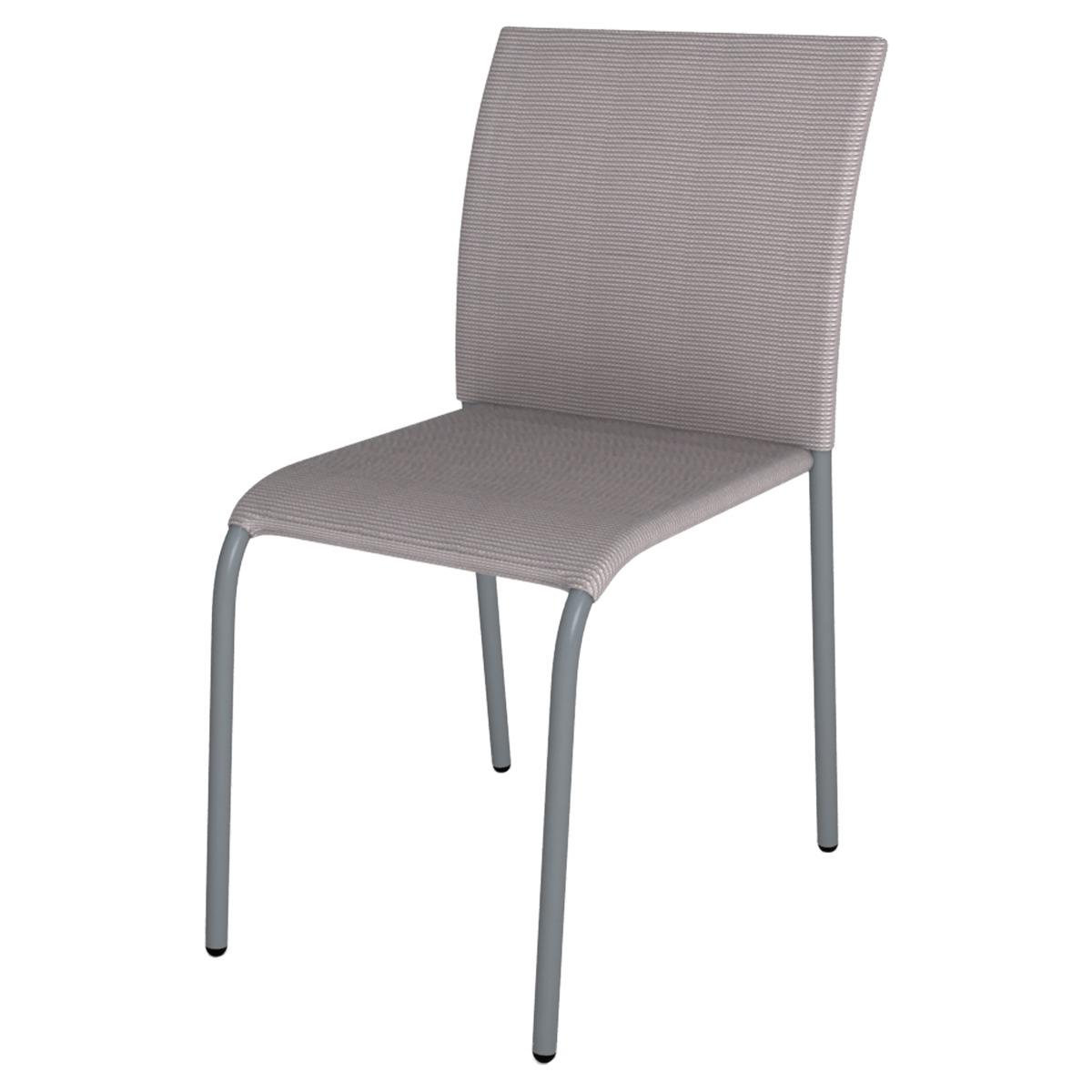 Chaise Vérone - 54 x 45 x H 82 cm - marron taupe Chaise Vérone - 54 x 45 x H 82 cm - marron taupe