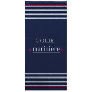 Serviette de plage Jolie marinière - 70 x 150 cm