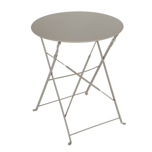 Table Pliante Acier Gris Mobilier De Jardin La Foir Fouille