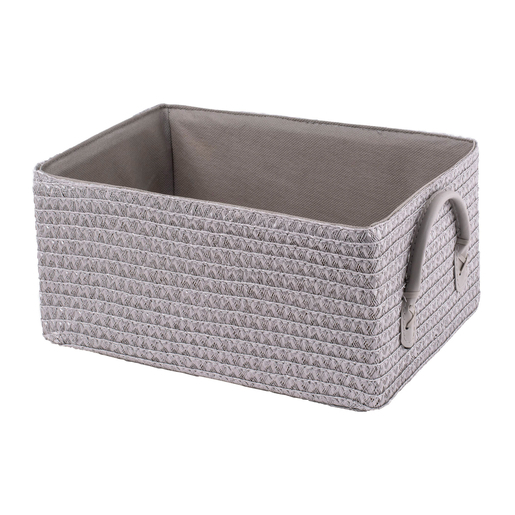 beige Uphan Lot de 3 paniers de rangement pliables en tissu Gris 41,1 x 32 x 21,1 cm Grand panier pour jouets et v/êtements pour enfants 1L2M