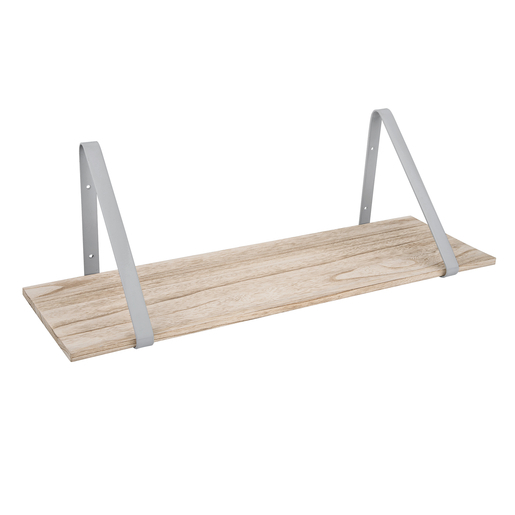 Etagere Equerre 65 X 20 X H 20 Cm Gris Meubles De Chambre