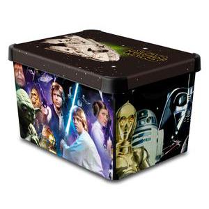Boîte Star Wars - Plastique - 29,4 x 19,3 x 18 cm - Multicolore