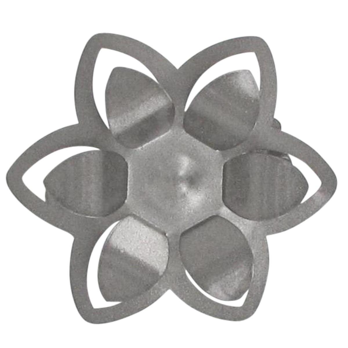 2 pinces à rideaux fleur - Argent 2 pinces à rideaux fleur - Argent