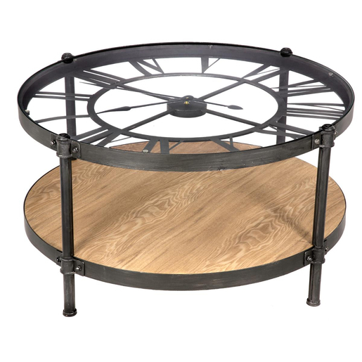 Table Basse Pendule Chrono Meubles De Salon La Foir Fouille