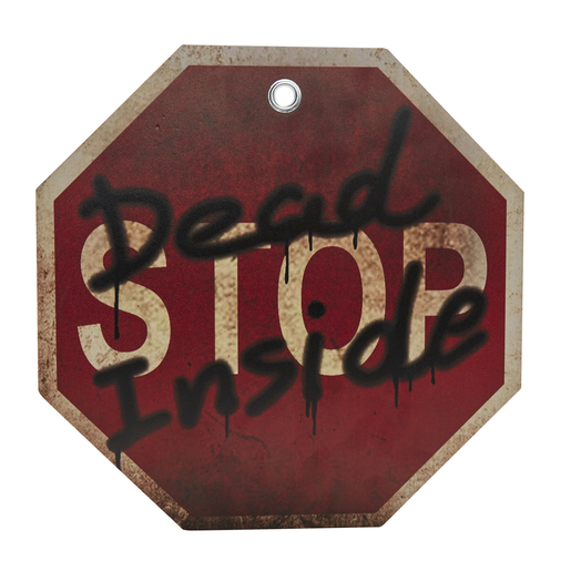 Panneau Stop Zombie Decoration Halloween La Foir Fouille