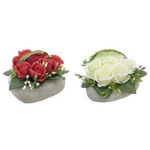 8 boutons de roses