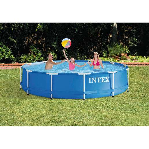 Piscine tubulaire Intex - ø 366 x H 76 cm Piscine tubulaire Intex - ø 366 x H 76 cm