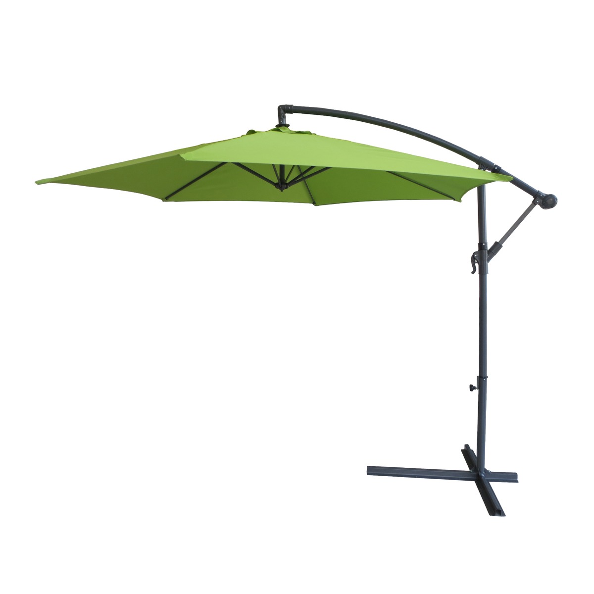 parasol deporte diametre 3 x h 2 4 cm vert anis parasols pieds de parasols et voiles d ombrage la foir fouille