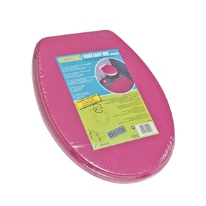 Abattant Wc Collection Les Basiques 47 X 36 Cm Rose Fushia