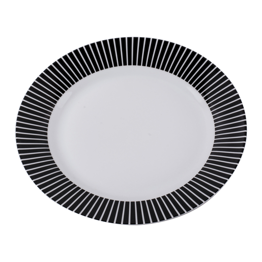 Assiette Noir Blanc Service De Table Et Art De La Table La