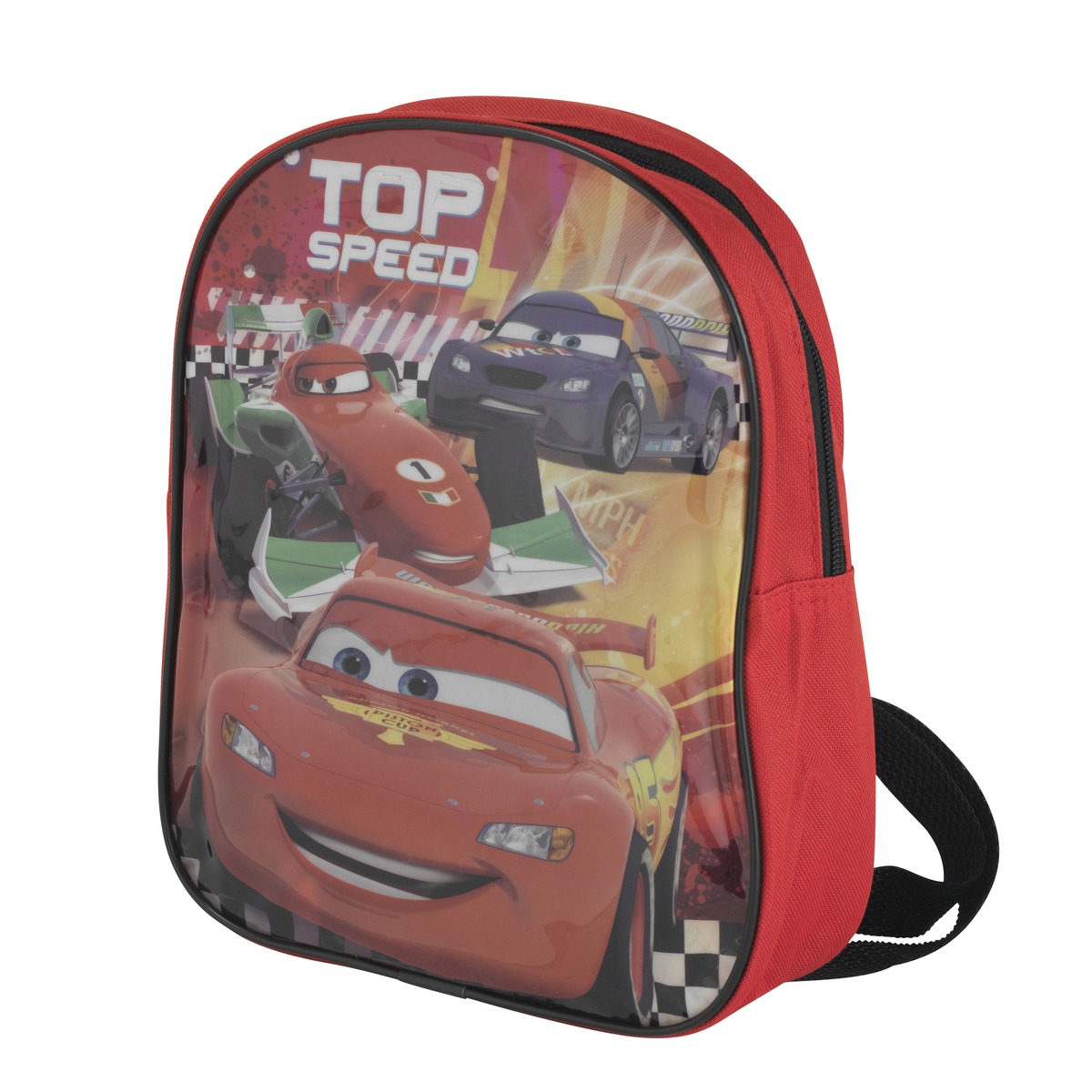 Sac à dos Disney Cars - 37 x 23 x 20 cm - Polyester - Multicolore