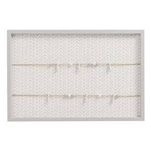 Pêle-mêle décoré - 45 x 30 cm - Rose ou gris
