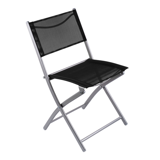 Chaise Noumea Noir Moorea Mobilier De Jardin La Foir Fouille