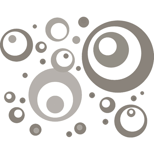 Sticker Abstrait Gris Stickers Et Adhesifs Deco La Foir Fouille