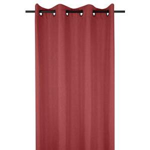 Rideau Bea - L 260 x l 140 cm - Rouge carmin