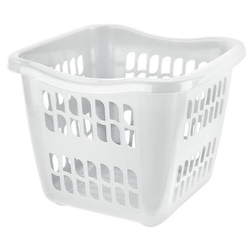 Panier A Linge Plastique Marron Blanc Paniers A Linge Et