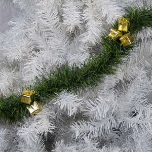 Guirlande scintillante cadeau - 10 x 270 cm - Vert, Jaune or