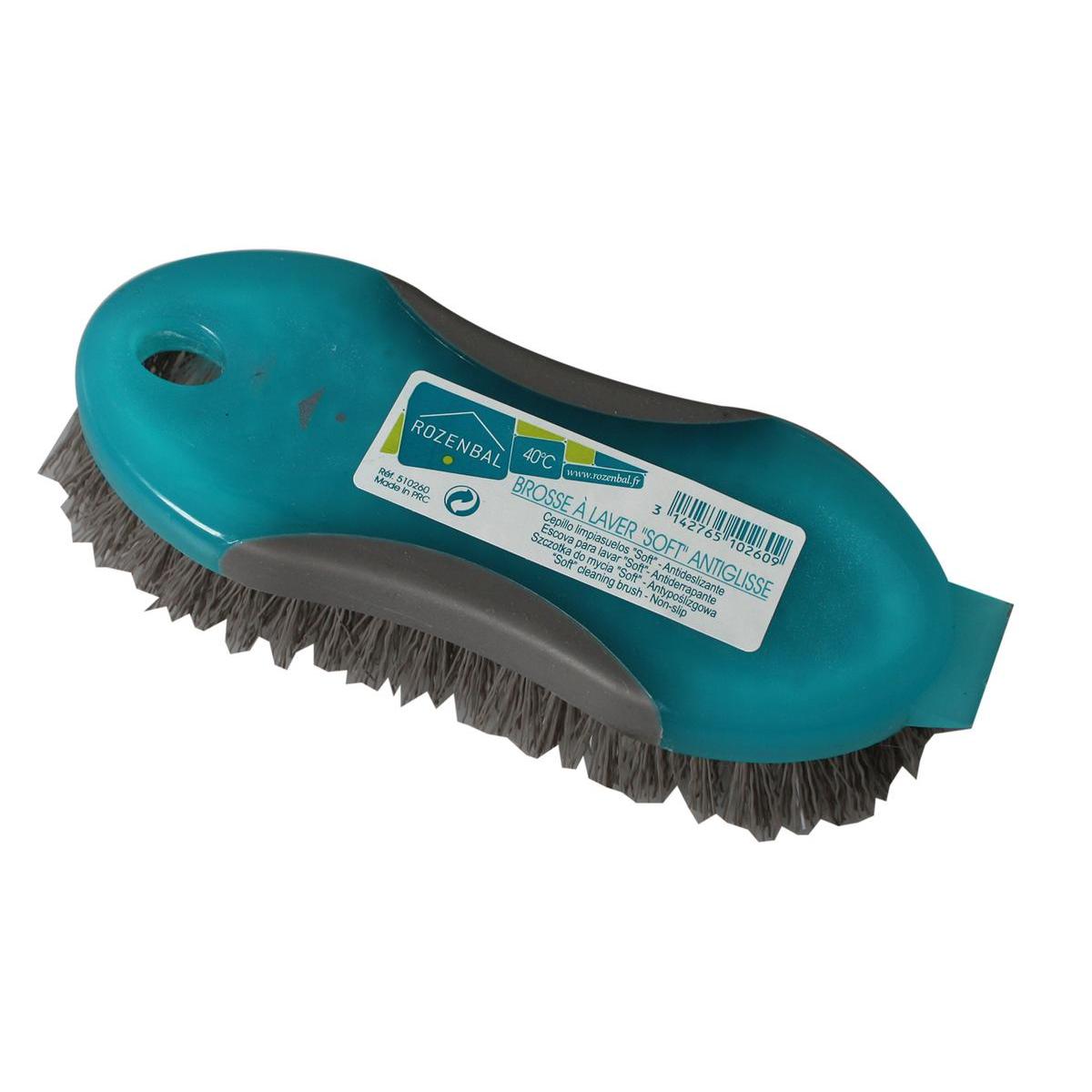 Brosse à laver anti glisse - Polypropylène - 7 x 5.7 x 15 cm - Bleu Brosse à laver anti glisse - Polypropylène - 7 x 5.7 x 15 cm - Bleu