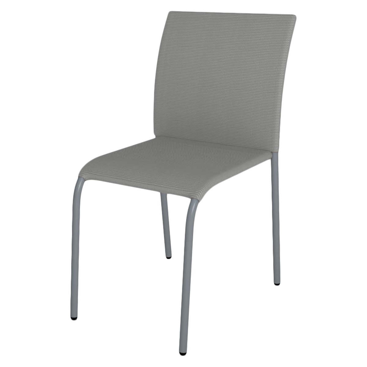 Chaise Vérone - 54 x 45 x H 82 cm - gris Chaise Vérone - 54 x 45 x H 82 cm - gris