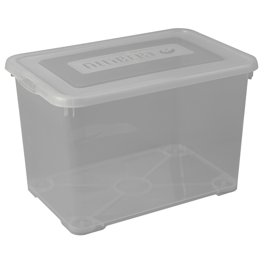 Boite De Rangement Handybox 65 L Gris Rangement Plastique